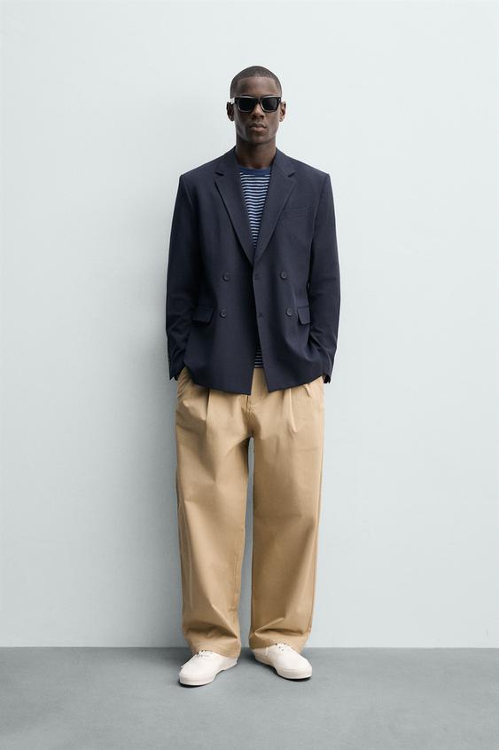 COMFORT DOUBLE BREASTED BLAZER from Zara - $129