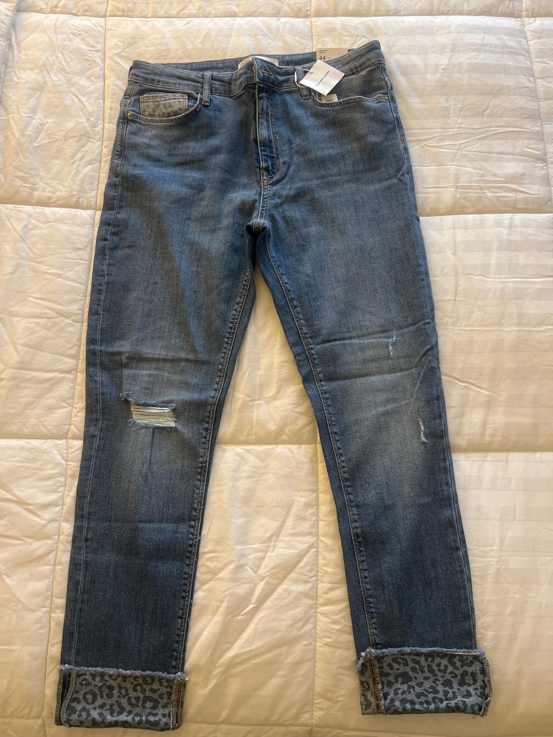 JEANS Z1975 HIGH RISE SKINNY BAJO VUELTA