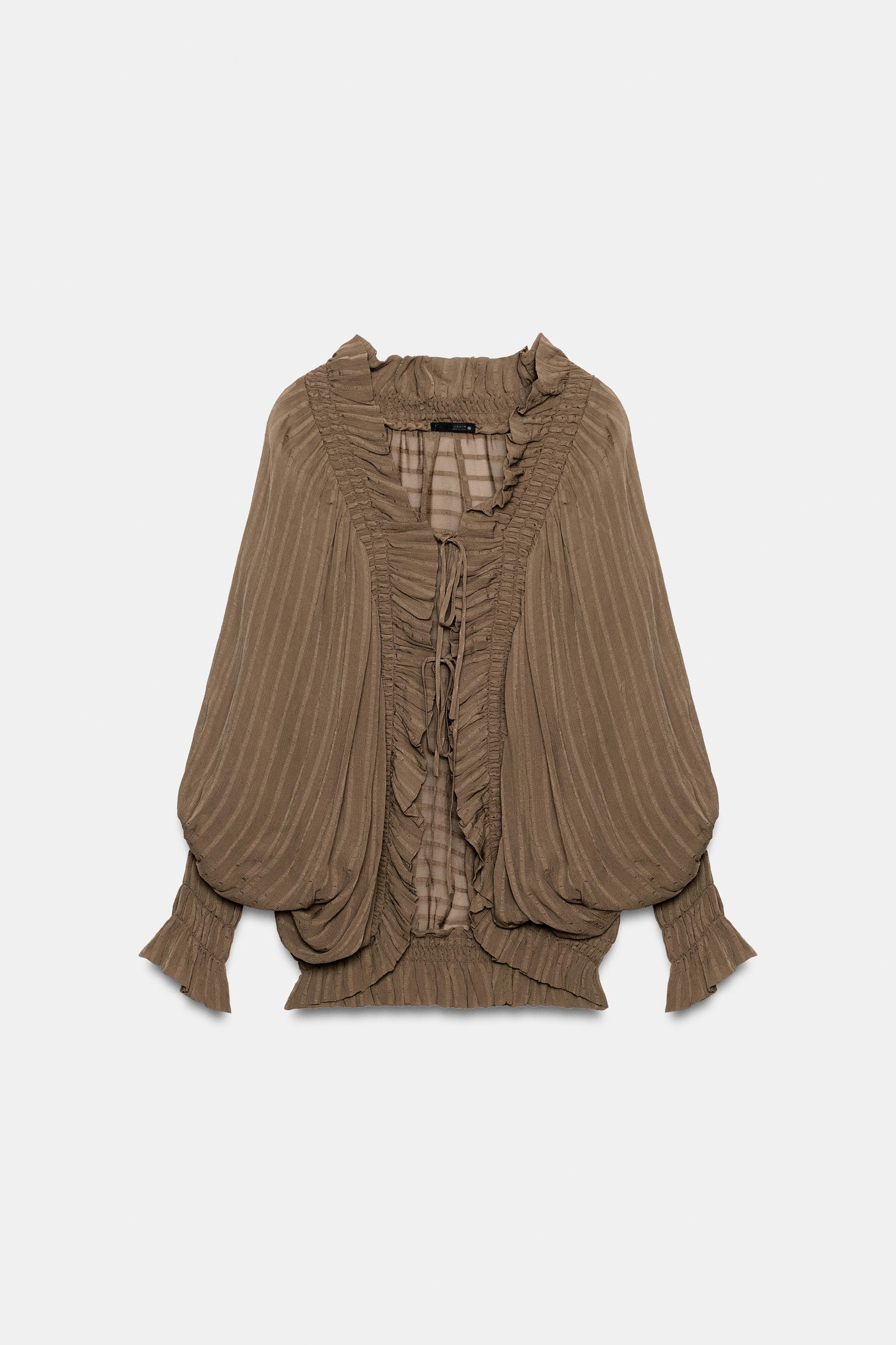 BLOUSE À FRONCES ZW COLLECTION