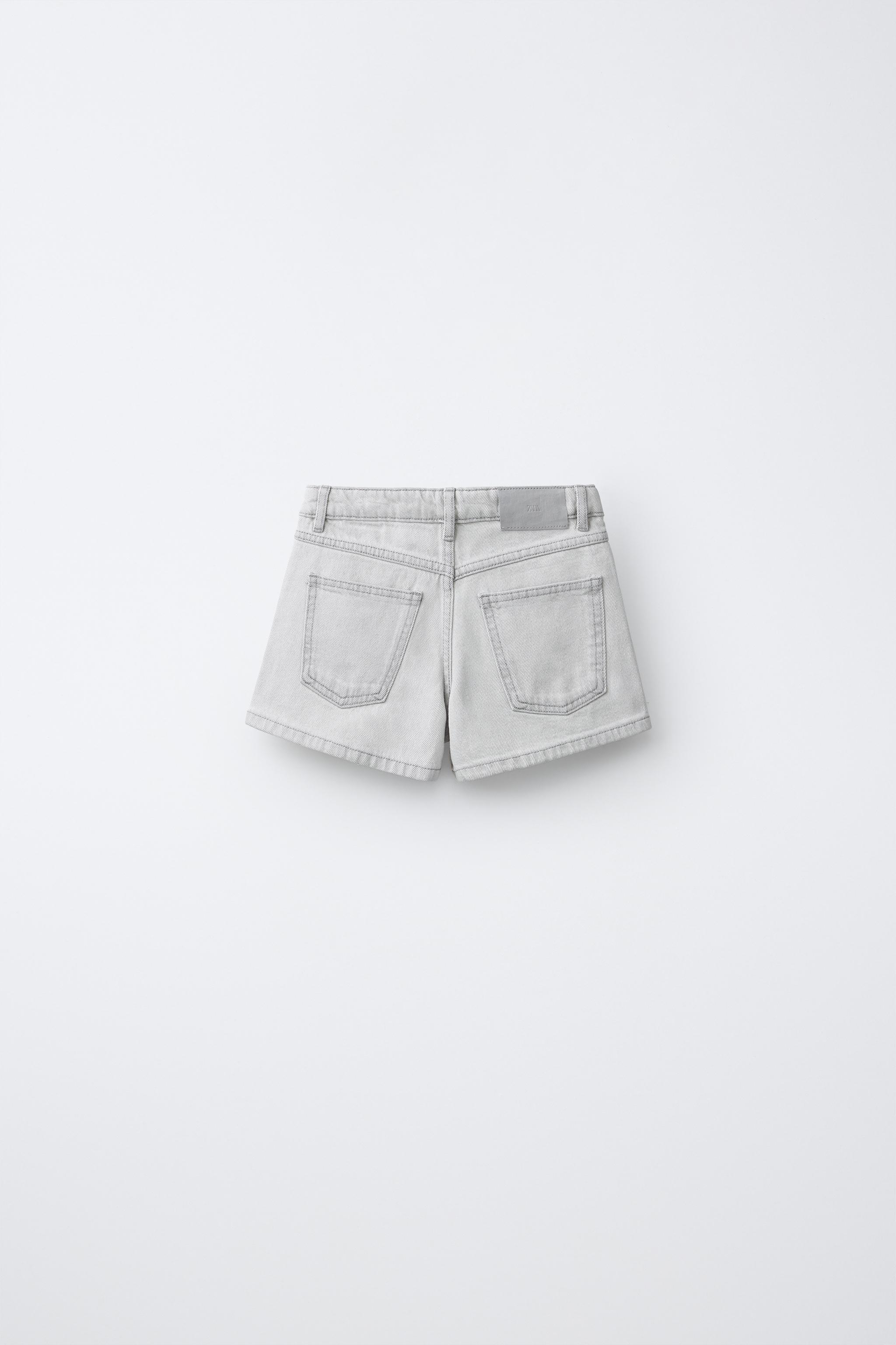 SHORT EN JEAN STRASS
