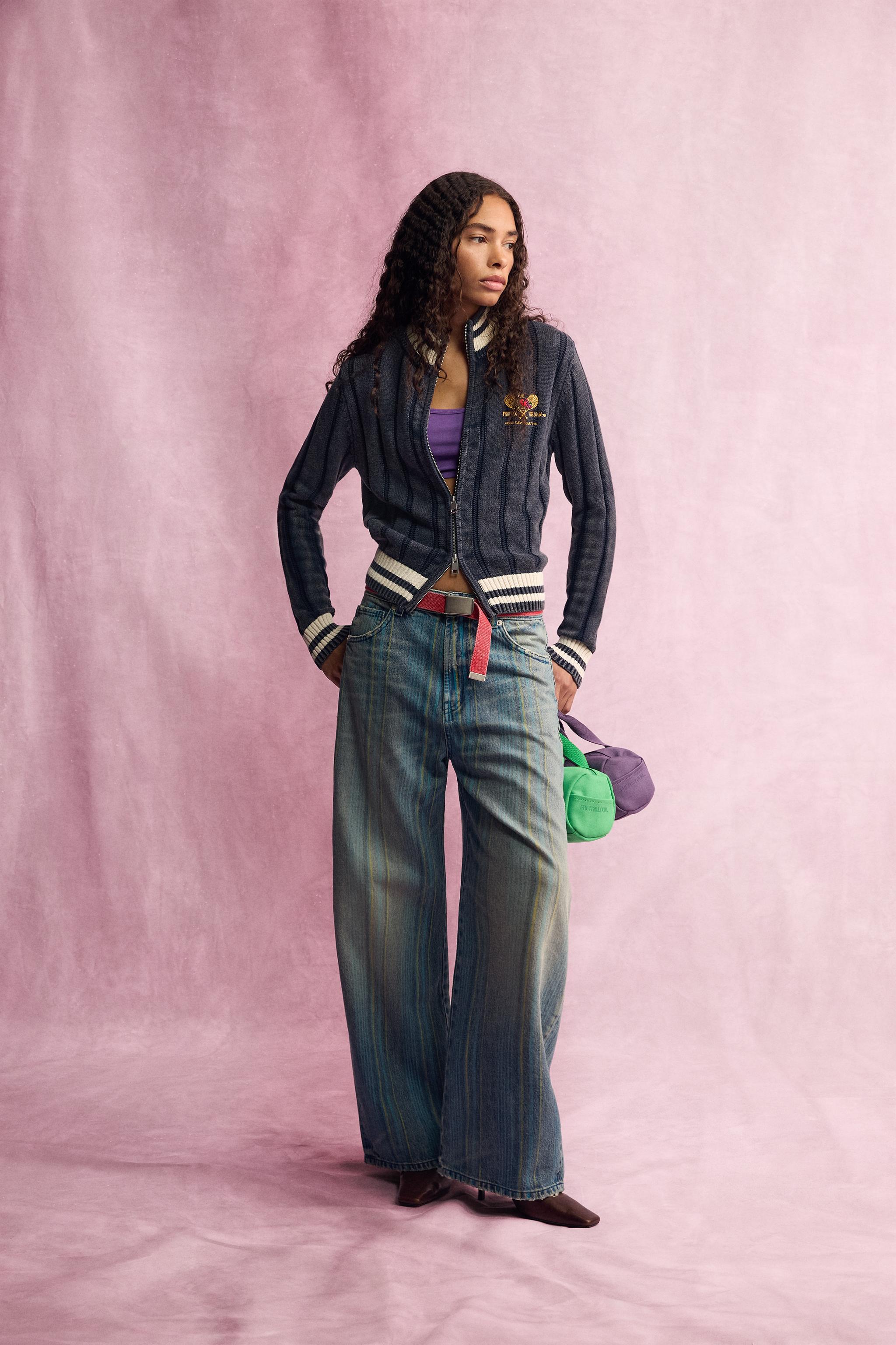 GILET EN MAILLE FRUIT OF THE LOOM™