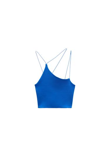 ASYMMETRIC CROP TOP