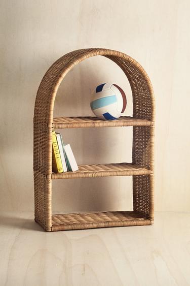 ÉTAGÈRE EN ROTIN OVALE POUR ENFANTS - Beige clair de Zara - Image 6