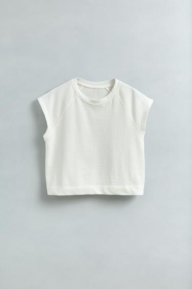 MAGLIETTA TINTA UNITA - Écru di Zara