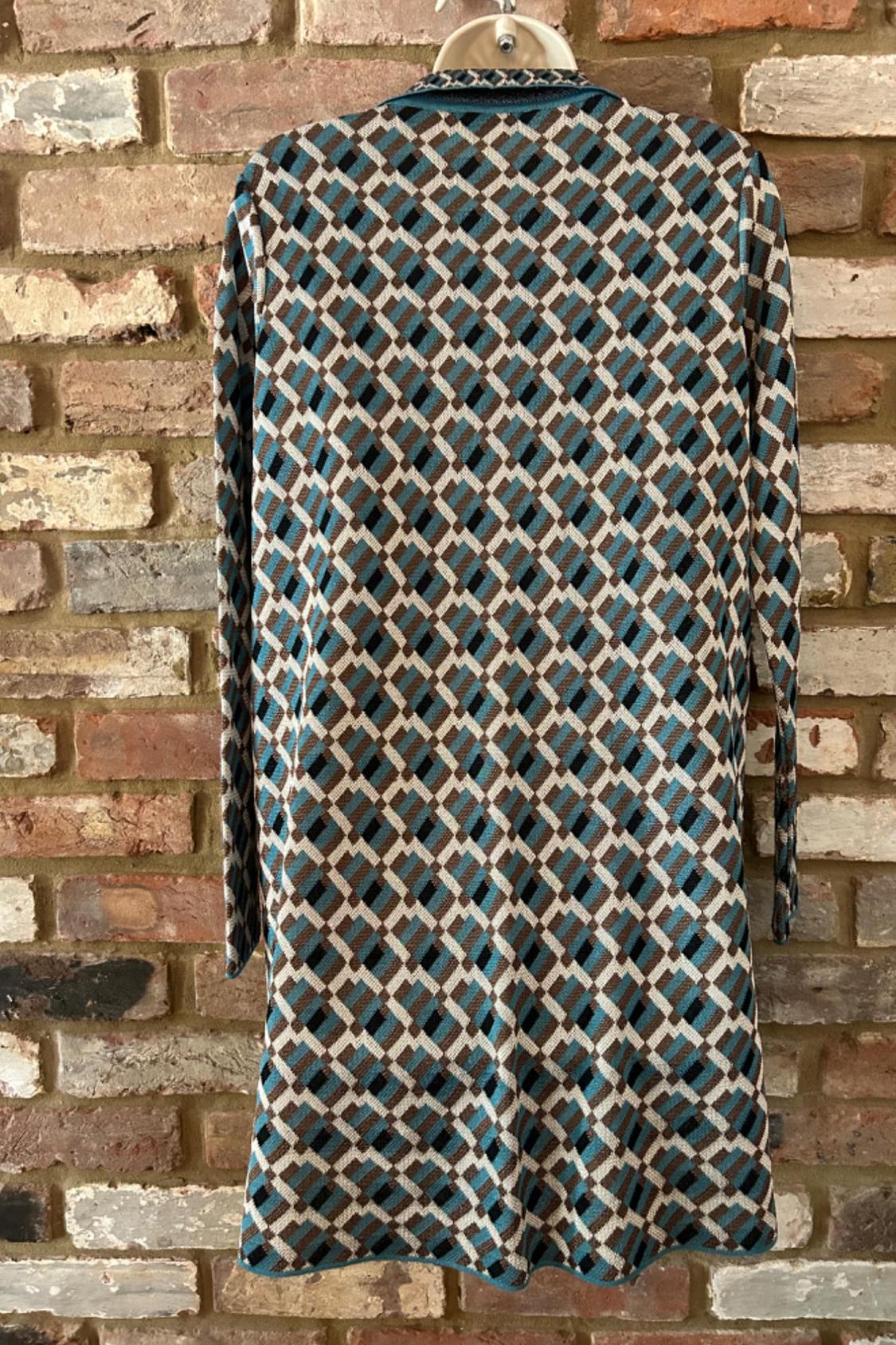 JACQUARD KNIT DRESS - Image 4