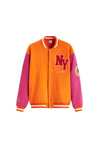 PATCH BOMBER JACKET