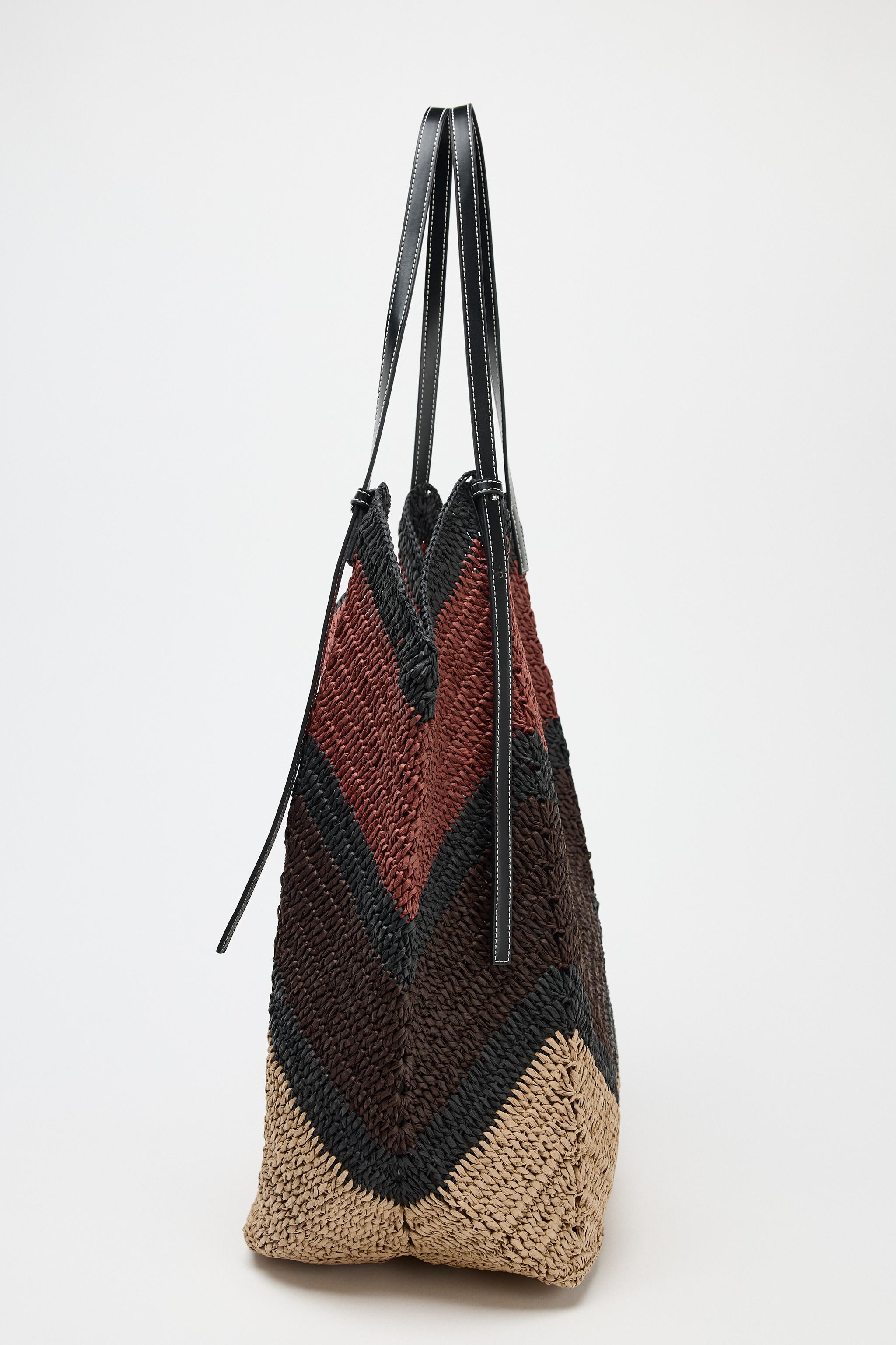 BRAIDED MAXI SHOPPER - Multi-color | ZARA United States