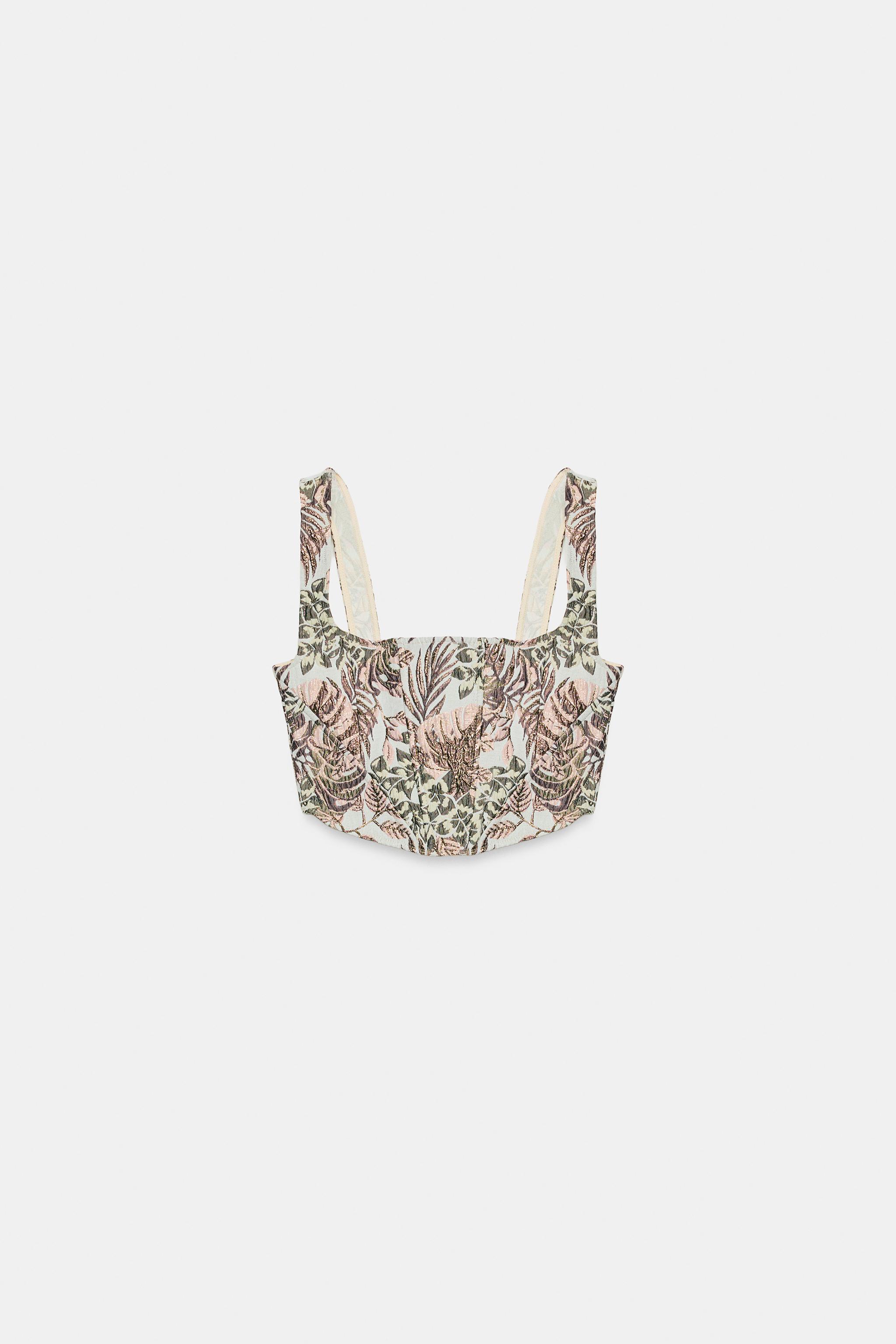 TOP STYLE CORSET JACQUARD