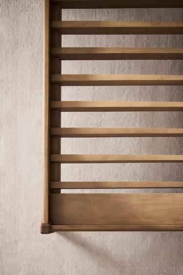 STRUCTURE DE LIT CHÊNE - Beige clair de Zara - Image 3