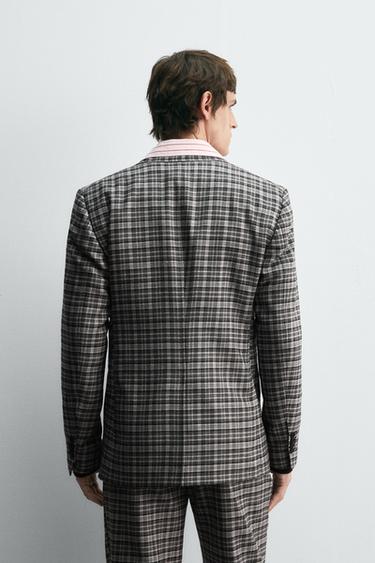 CHECK SUIT BLAZER HARRY LAMBERT FOR ZARA X DISNEY - Grey by Zara - Image 2