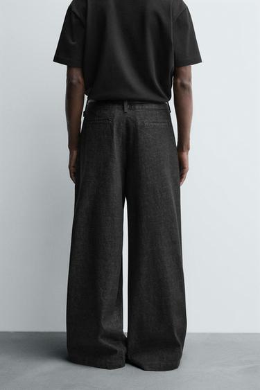 JEANS FLARE FIT - Noir de Zara - Image 2