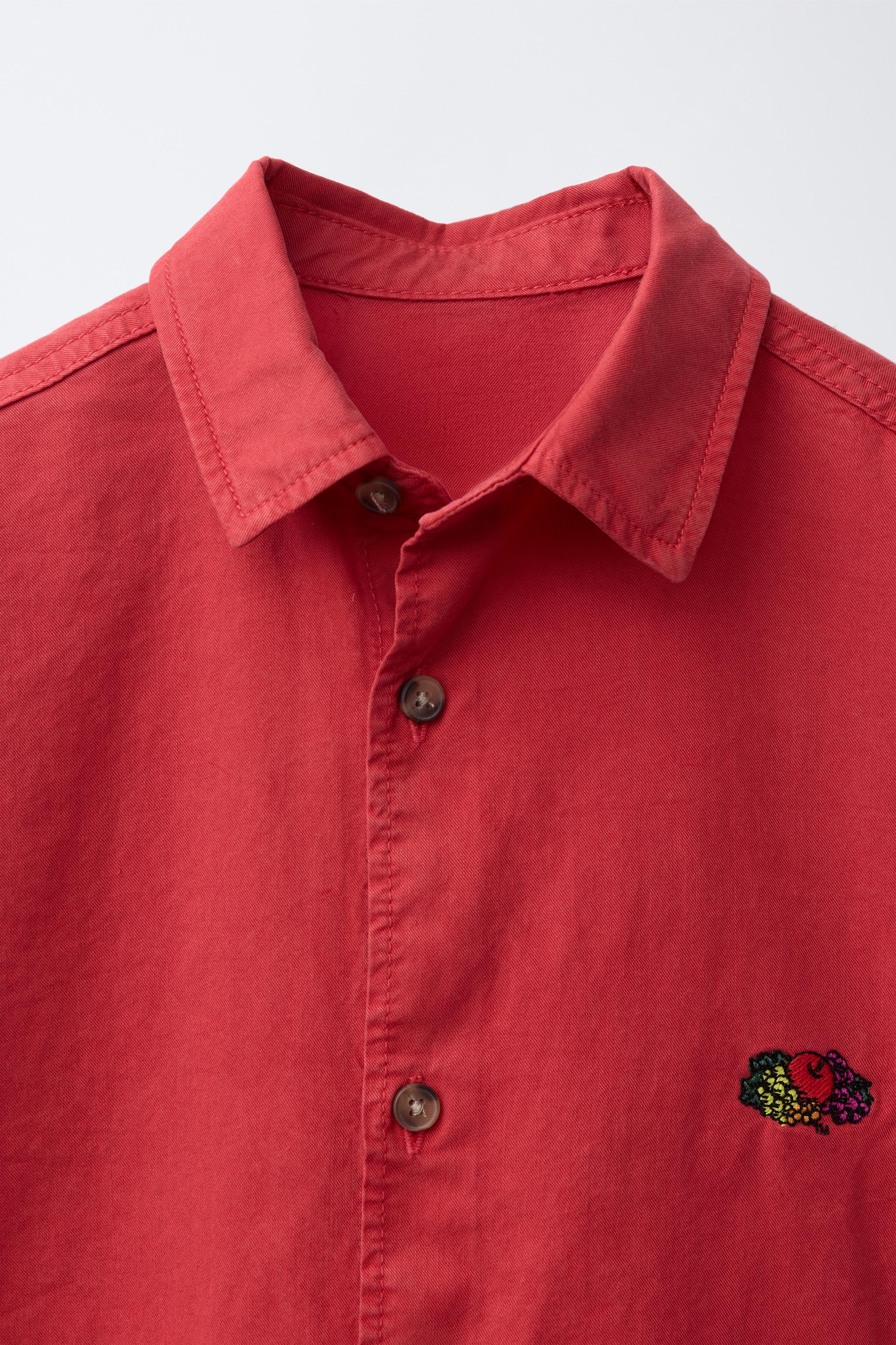CHEMISE FLUIDE BRODÉE FRUIT OF THE LOOM™