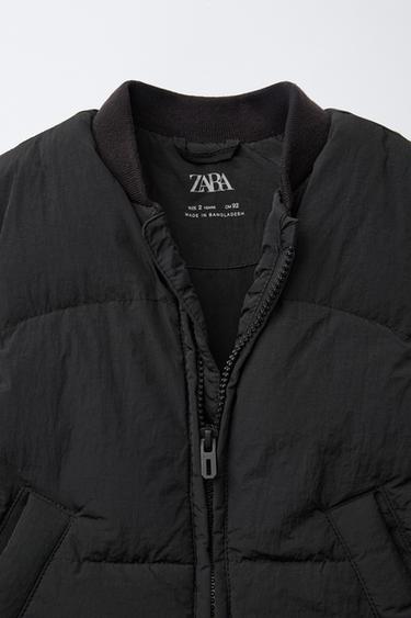 DOUDOUNE SANS MANCHES REMBOURRÉE ET IMPERMÉABLE - Noir de Zara - Image 2