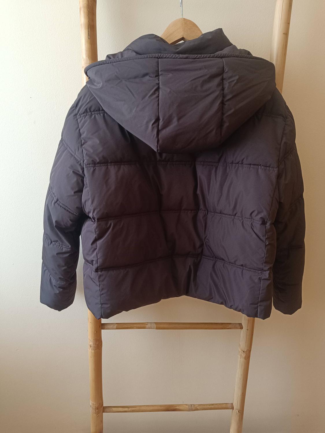 SHORT WATER-REPELLENT WINDPROOF PUFFER ANORAK - Image 2