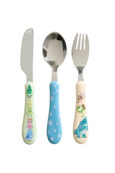 CHILDREN'S MONSTERS, INC. ©DISNEY/PIXAR CUTLERY SET - Multicoloured by Zara