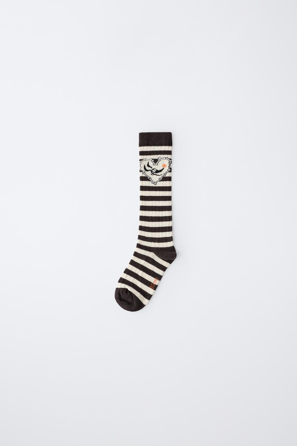 STRIPED LONG SOCKS