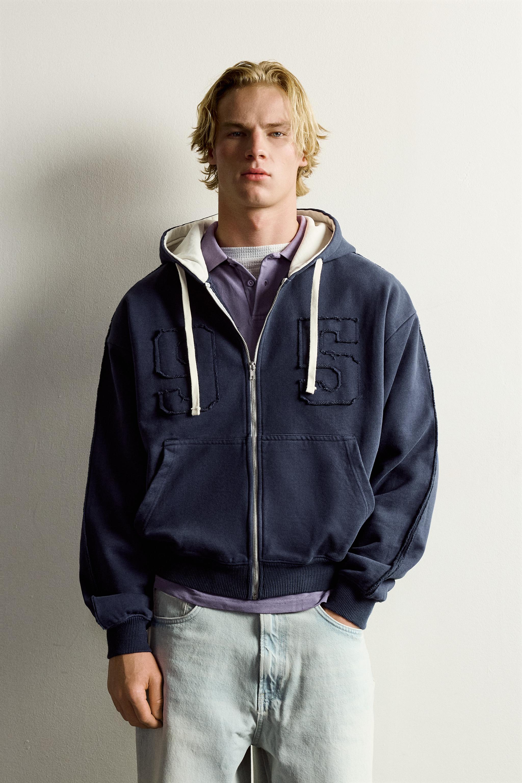 SWEAT RELAXED FIT CONTRASTE PIÈCES