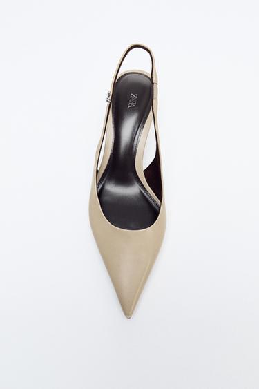 SABATES SENSE TALONERA AMB TIRA - Gris Talp de Zara