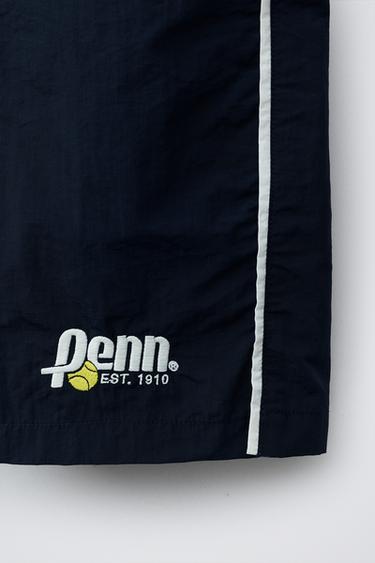 PENN © NYLON BERMUDA SHORTS - Navy blue by Zara - Image 3