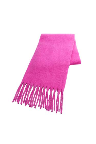 FRINGED SCARF