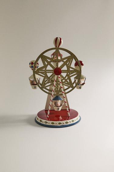 MUSICAL FERRIS WHEEL CHRISTMAS DECORATION - Multicoloured by Zara