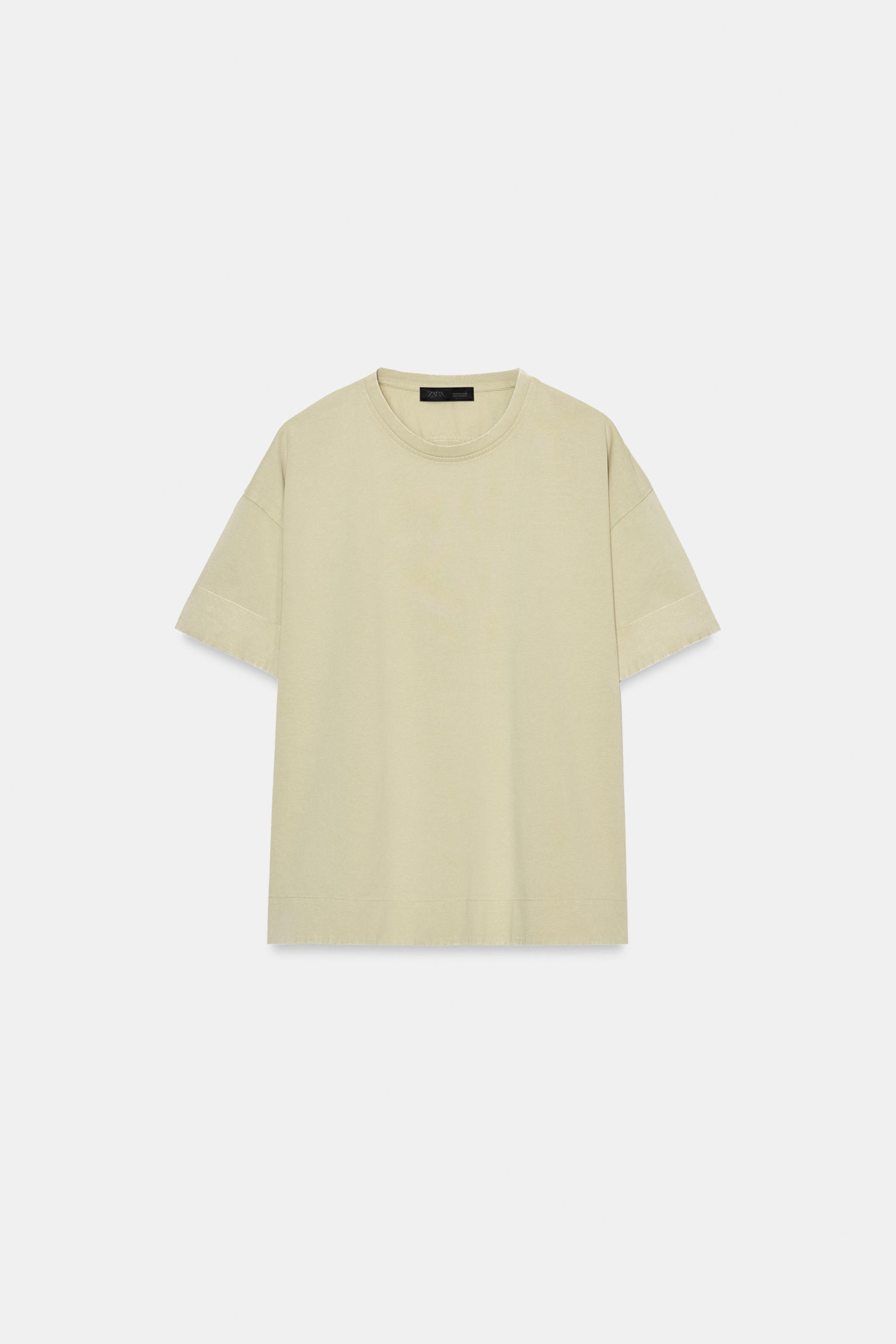 HEAVY COTTON KISA KOLLU T-SHIRT - Görsel 5