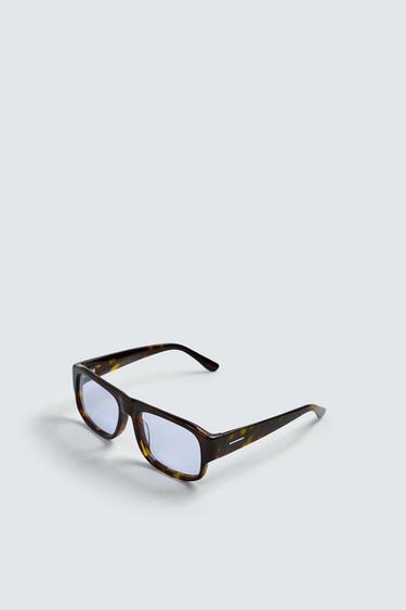 LUNETTES DE SOLEIL RECTANGULAIRES - Écaille de Zara - Image 5