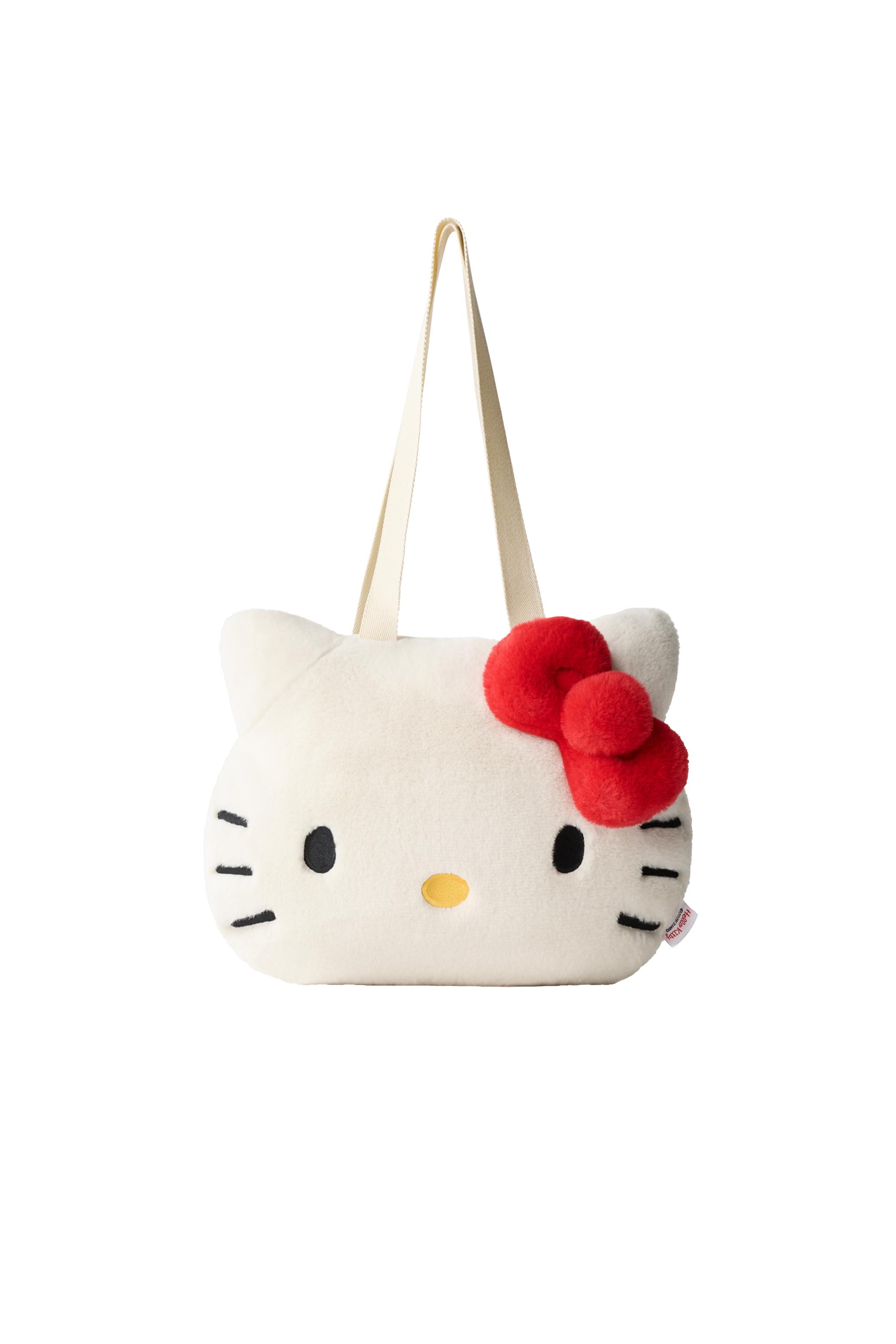 HELLO KITTY © SANRIO フェイクファートートバッグ - エクリュ | ZARA