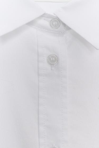 CHEMISE OXFORD ZW COLLECTION - Blanc de Zara - Image 5