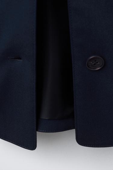 VESTE À POCHES - Bleu marine de Zara - Image 4