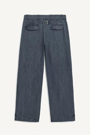 Zara WSHD PNT - Faded blue