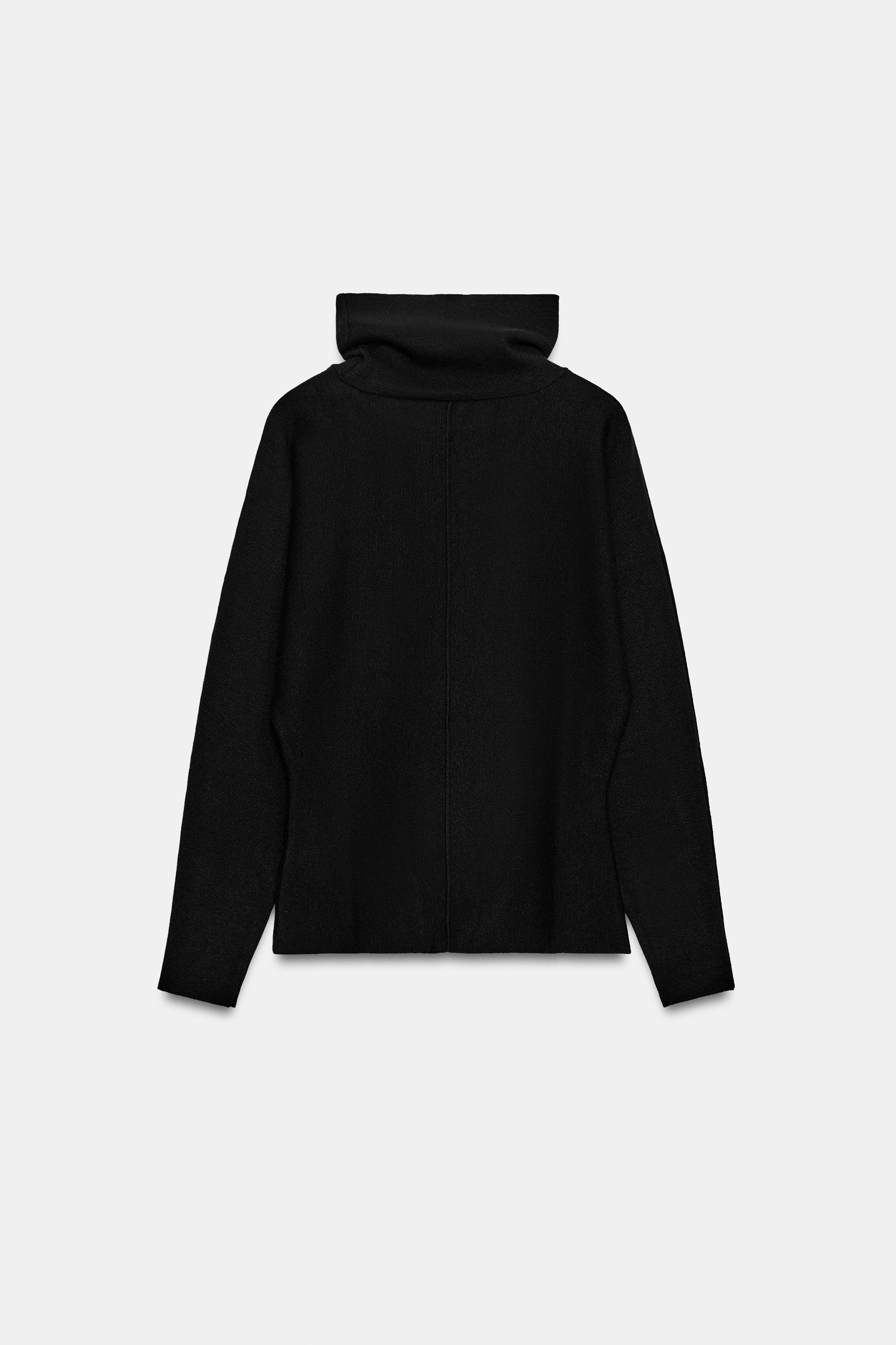 HIGH NECK KNIT SWEATER