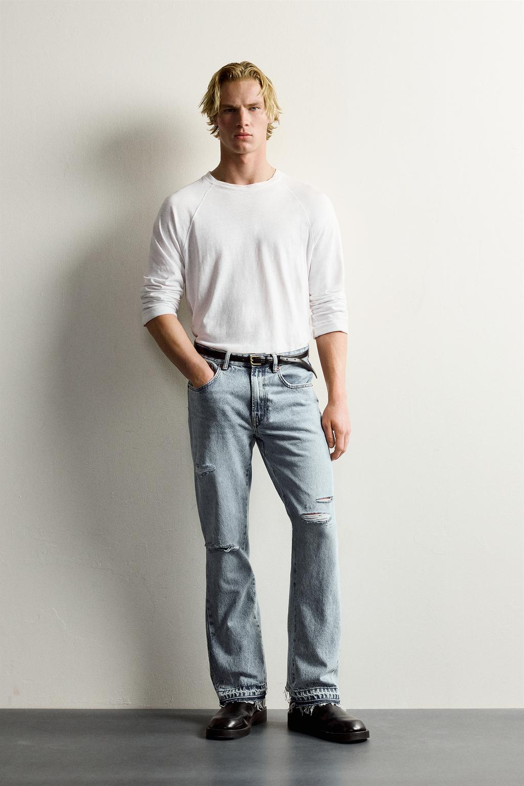 Zara Cins şalvar flare fit