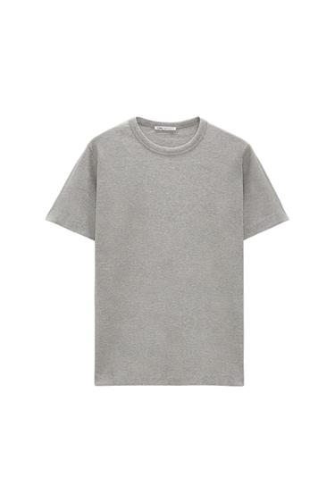 BASIC RIBBED T-SHIRT
