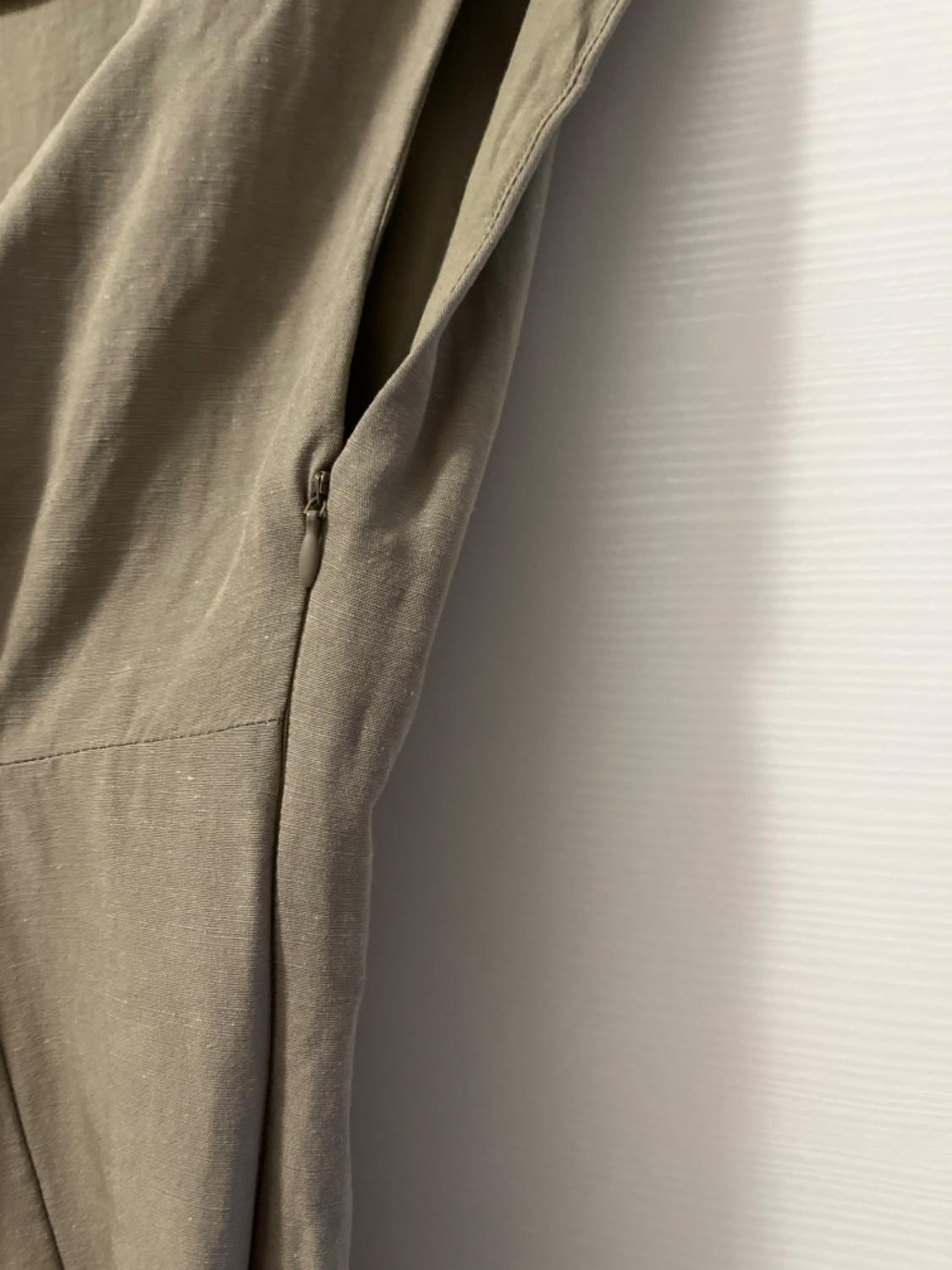 LINEN BLEND SHORT DRESS - Image 4