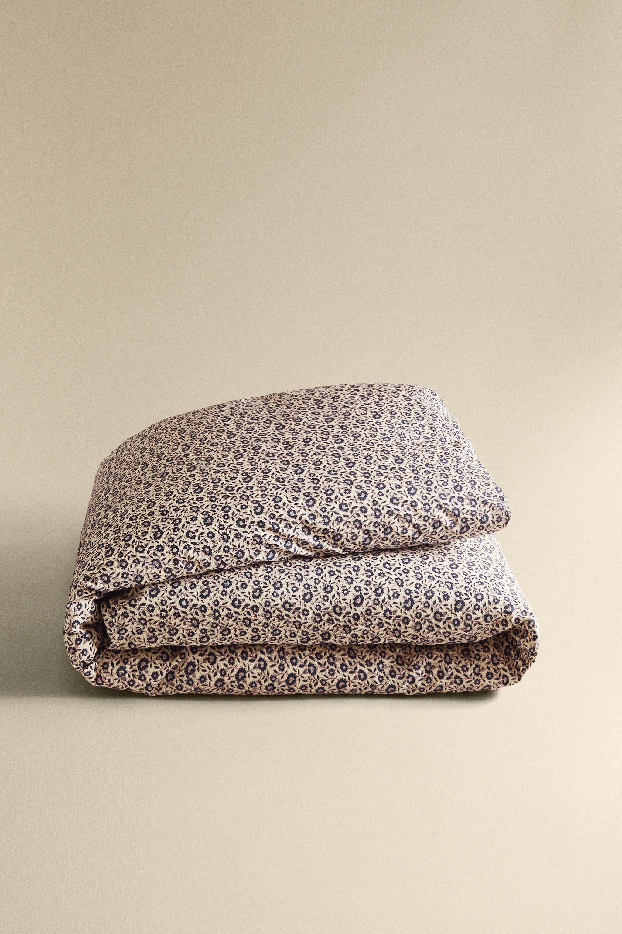 KIDS FLORAL COTTON DUVET COVER