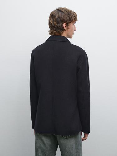 Zara Wool blend blazer - Navy blue