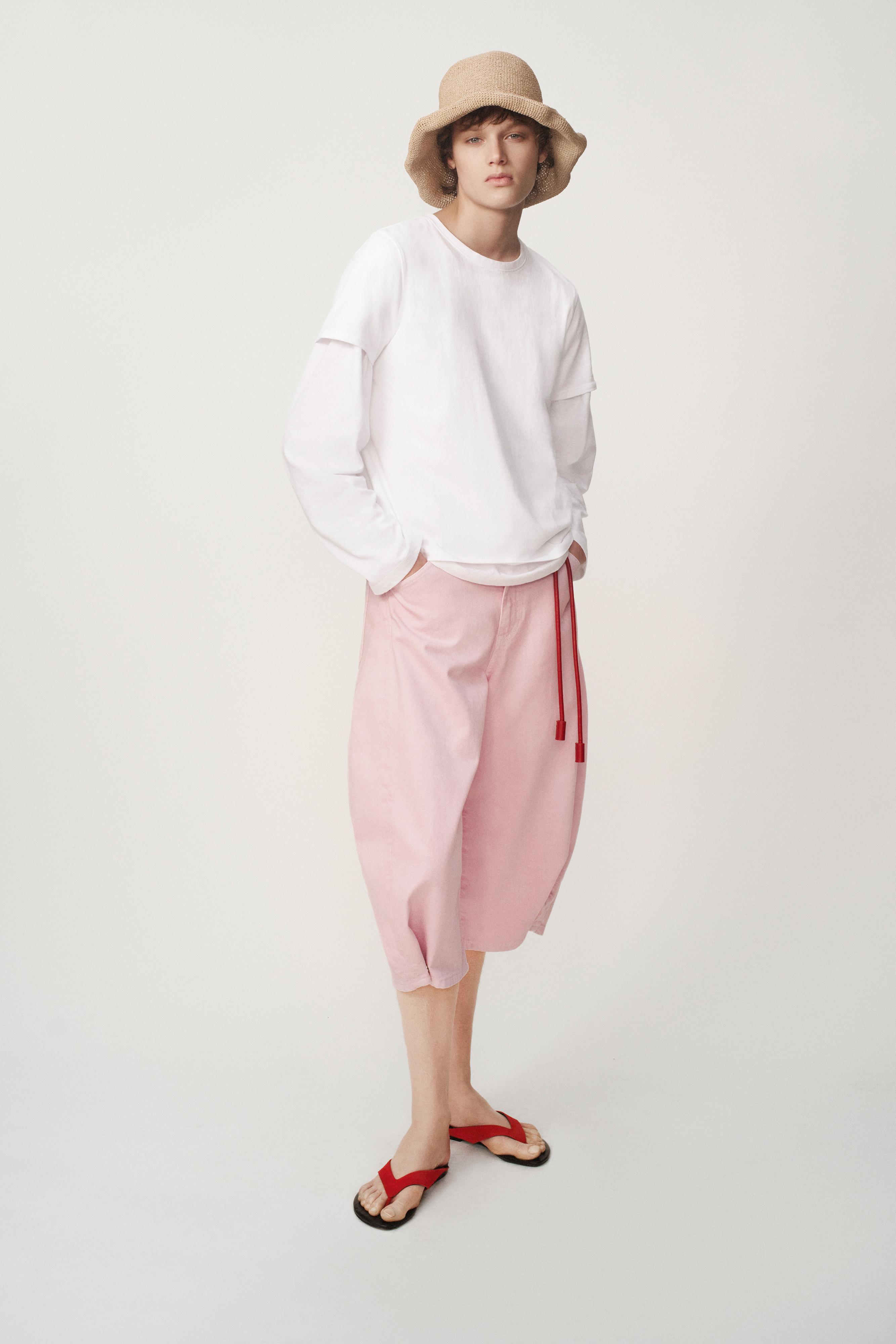 Zara PİLİLİ BERMUDA - THE ITEM ZARA WOMAN görsel 4