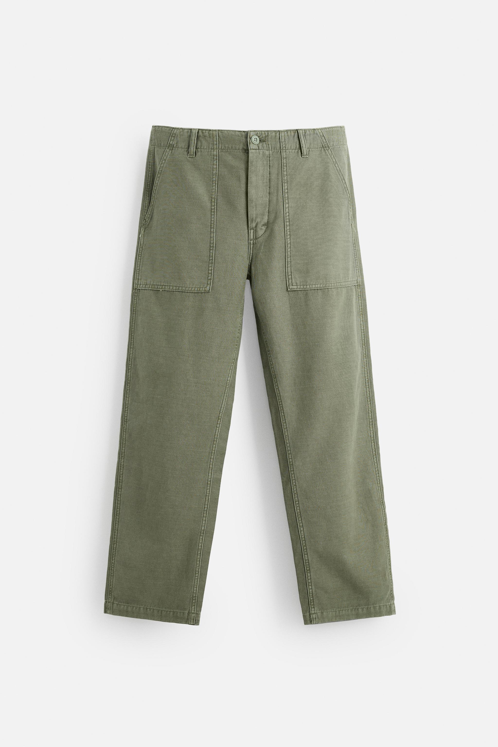 PANTALON DÉLAVÉ REGULAR FIT