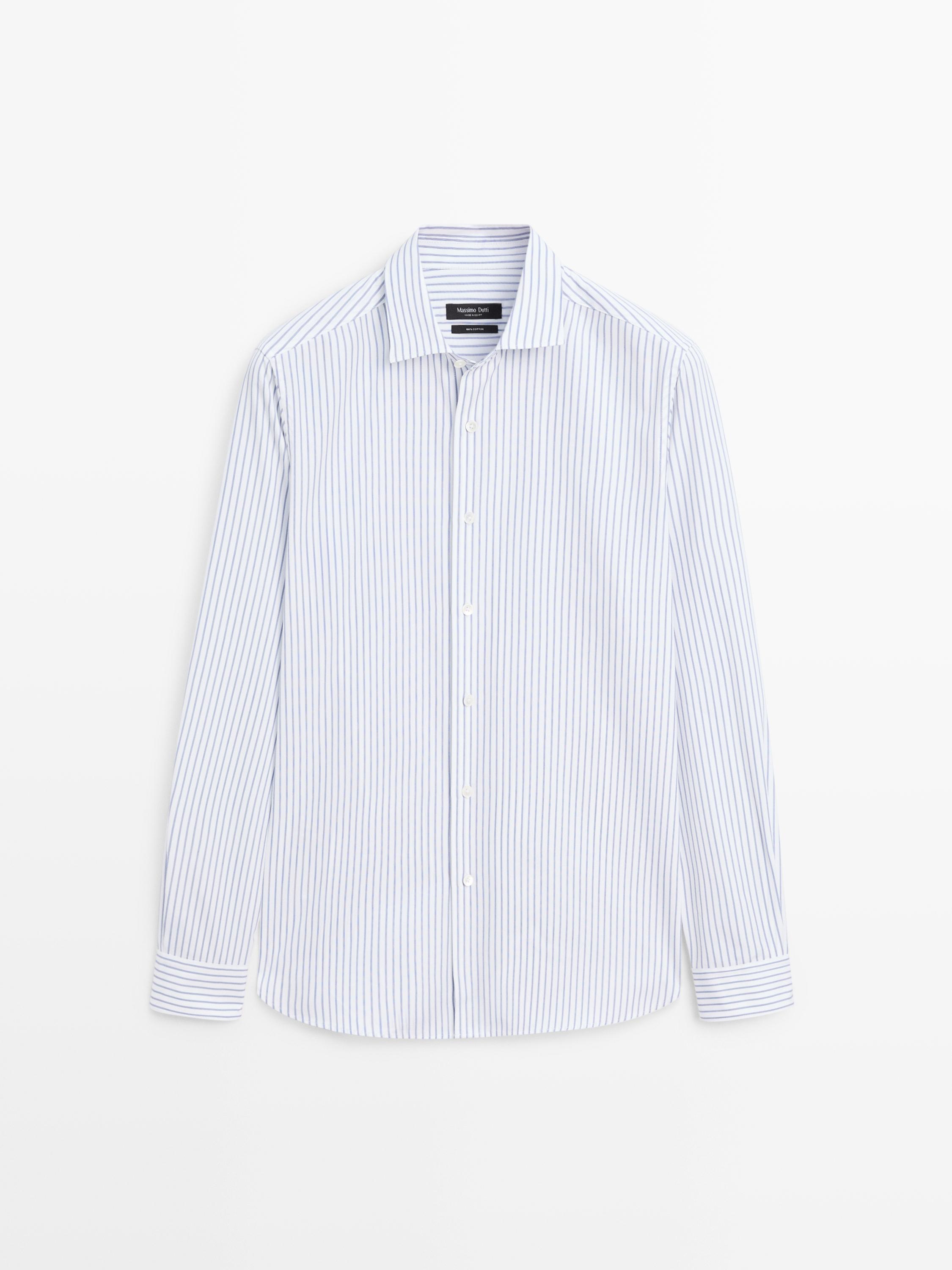 Chemise à rayures regular fit