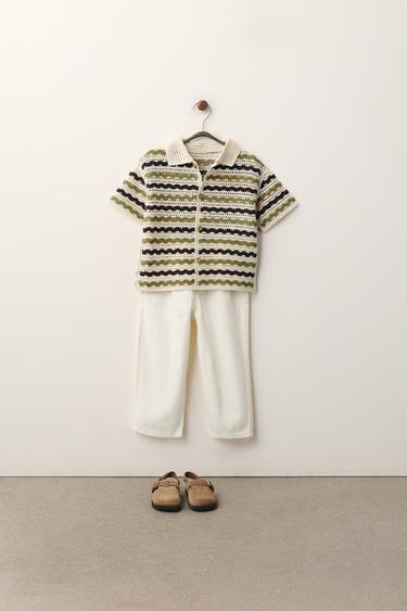 LOOK - WASHED PETROL by Zara