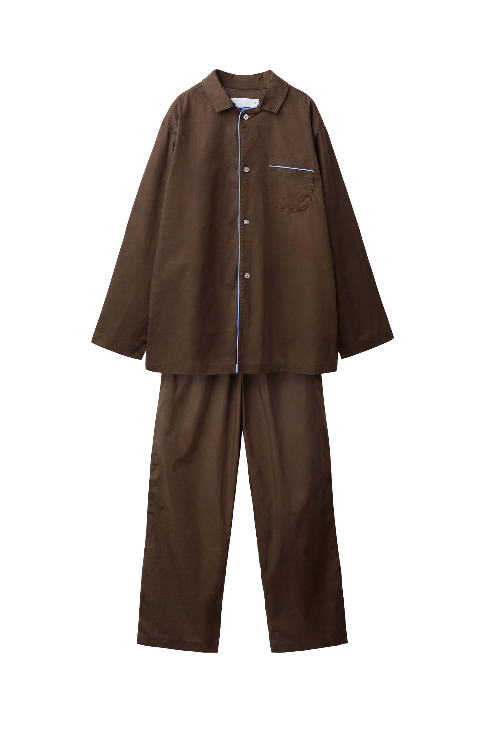 6-14 AÑOS/ PIJAMA CAMISERO VIVOS CONTRASTE 0FR. PARIS X ZARA
