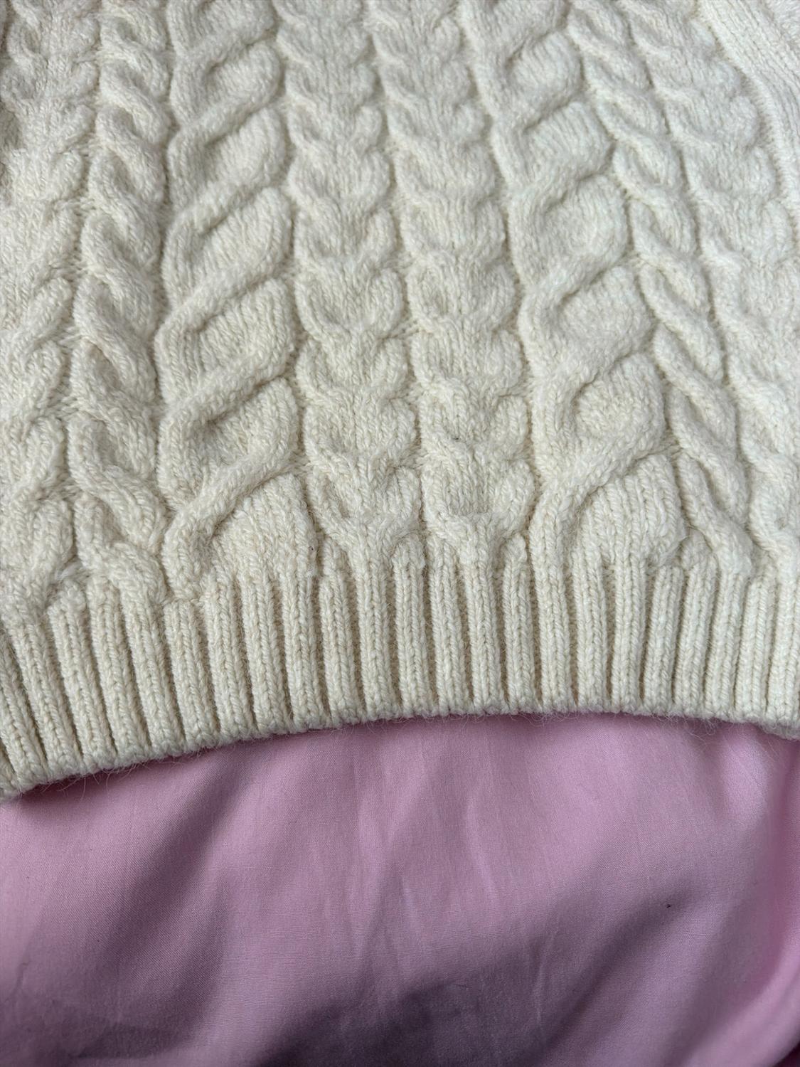 CABLE-KNIT SWEATER - Image 2
