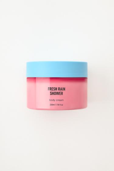 Zara FRESH RAIN SHOWER KREMA ZA TELO 230 ml (7,78 FL. OZ). – potamnjena koža