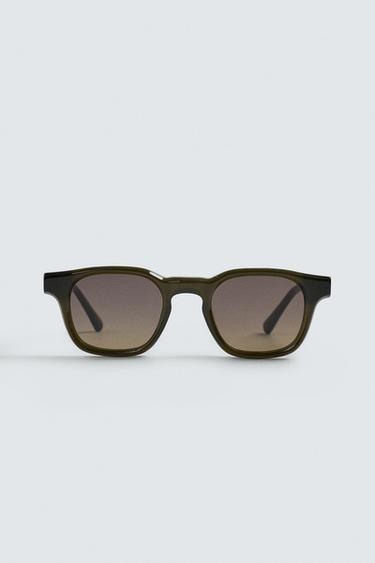 LENTES DE SOL RECTANGULARES - Oliva de Zara