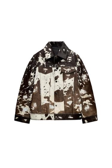 ZW COLLECTION 100% LEATHER JACKET