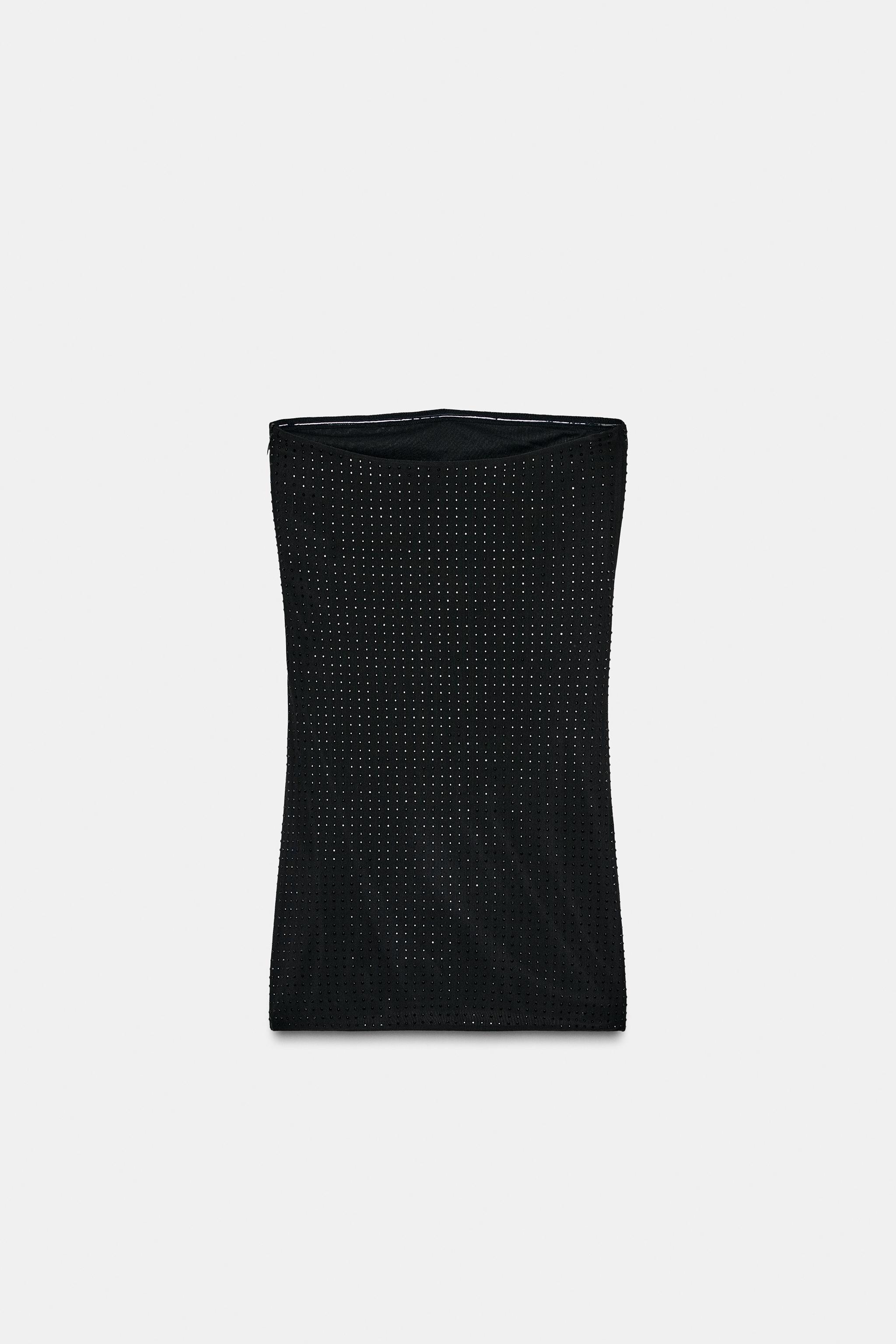 ROBE BUSTIER À BRILLANTS