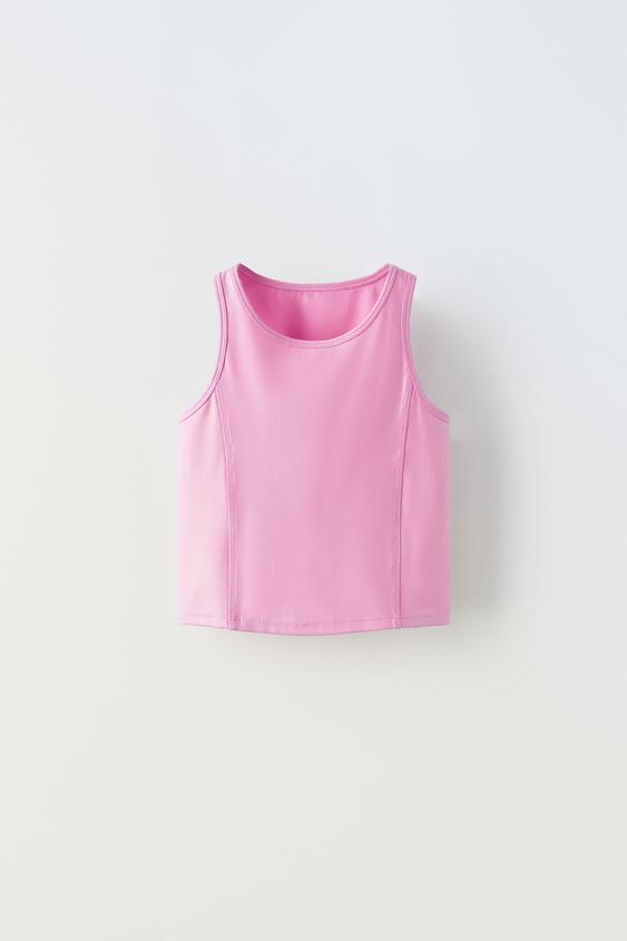 Shimmery Top - Pink 