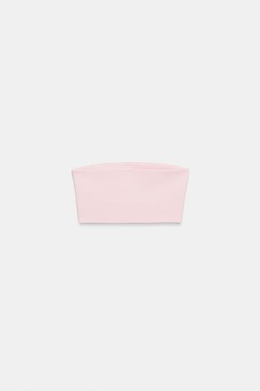 TOP BANDEAU - Rose pastel de Zara - Image 5