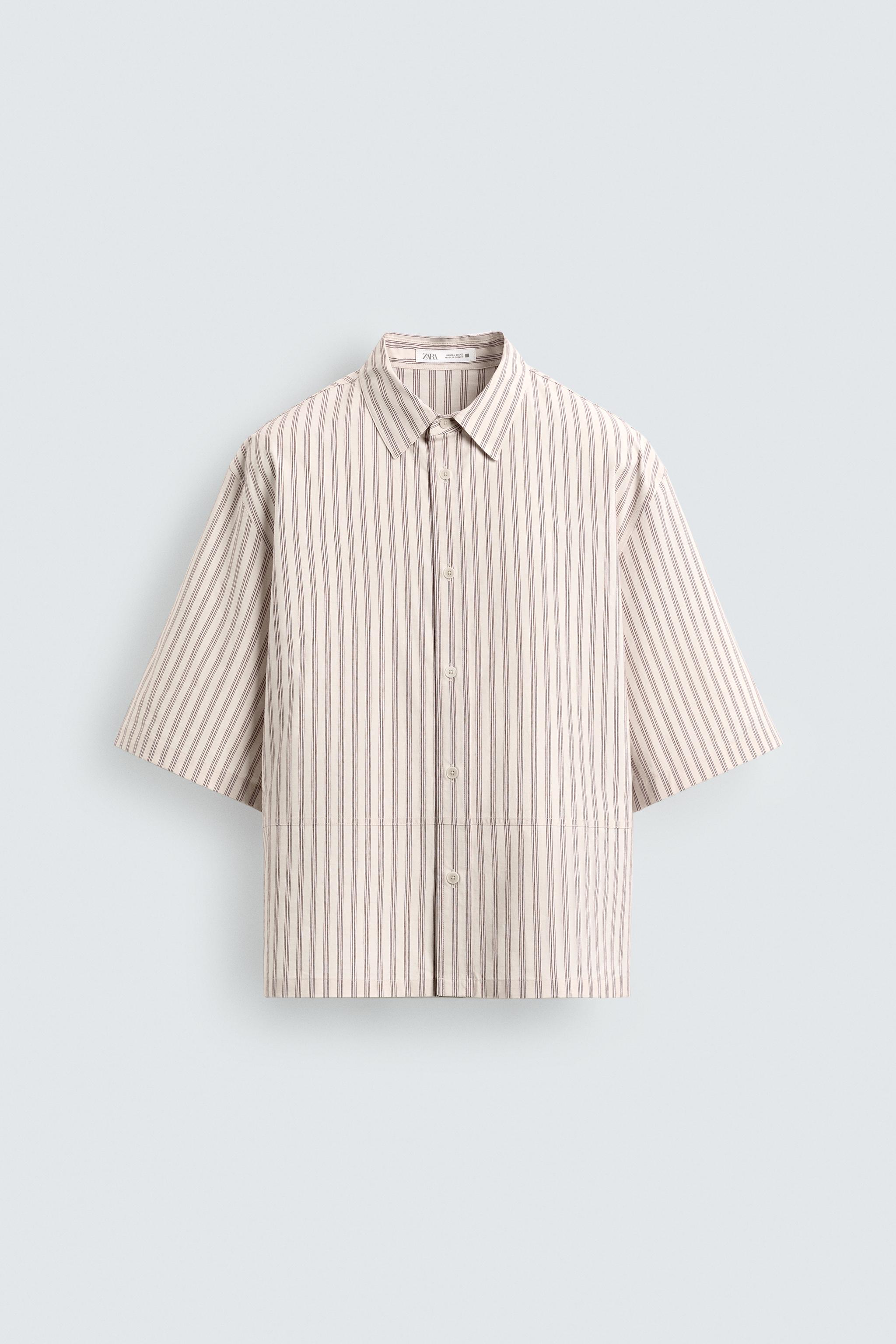 CHEMISE RELAXED FIT À RAYURES